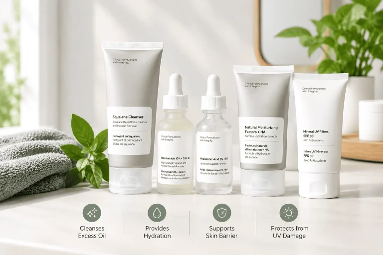 The Ordinary skincare for oily skin routine guide